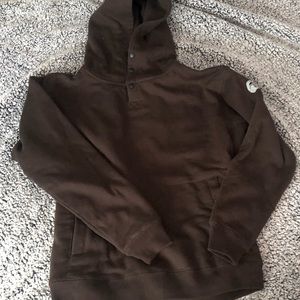 NWT Men’s Arborwear Size S Lined Brown Sweatshirt